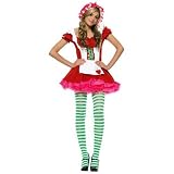 Leg Avenue 2pc.Strawberry Girl w/dress with strawberry applique and hat
