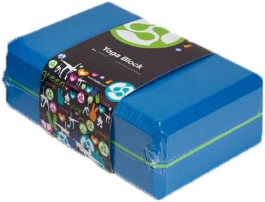 Kulae Foam Yoga Block - Blue (3 x 6 x 9-Inch)