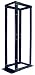 APC AR203 NetShelter 4 Post Open Frame Rack Square Holes (Black)