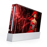 Wii Skin + nunchuck skin Skin-Ghost in the Game (Red)