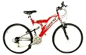 Reflex Viper Red Gents Dual Suspension Mountain Bike