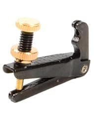 Musical Instruments: Wittner Stable-style Black with Gold-plated Screw Fine Tuner for Viola - Wittner
