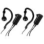 Midland AVPH4 Ear Clip Headsets for Midland GMRS (Pair)
