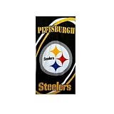 PITTSBURGH STEELERS 100% Cotton Full Size 30 by 60 BEACH / BATH TOWEL