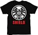 Search : Iron Man Agent of Shield Black Adult T-shirt Tee