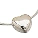 Platinum Dear Heart Pendant Necklace