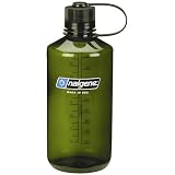 Lexan Colored Narrow Mouth Bottle - 32 fluid ounces by Nalgene