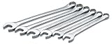 SK 86226 SuperKrome 6 Piece 12 Point 25-Millimeter to 32-Millimeter Combination Wrench Set