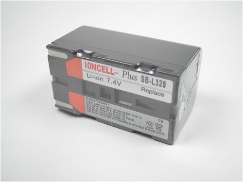 Power Battery for Samsung VP-L520, LiIon, Li-Ion, Lithium Ion Technology, 100% fits, properly matching, Batteries, Camcorder, Video, Digital Camera