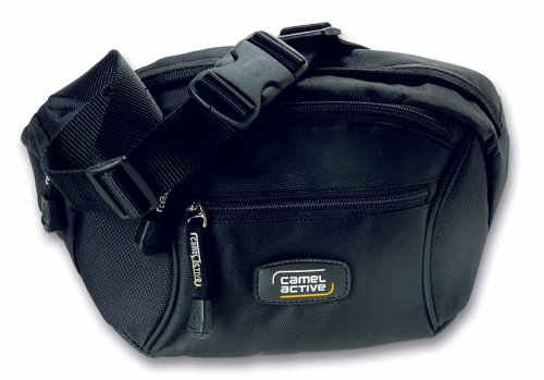 camel active Gürteltasche LAOS, 8x18x35, schwarz