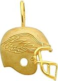 14K Gold NFL Philadelphia Eagles Football Helmet Charm
