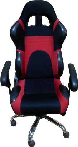 Computer Office Racing Bucket Seat Chair Red