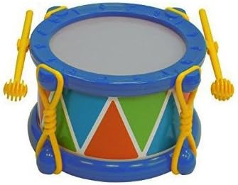 Baby Drum Musical Toy - Fine/Gross Motor Skills Toy w/BPA FREE Hohner Baby Maracas