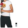 Anvil - Ladies' Cotton/Spandex Crewneck T-shirt - 879