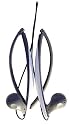 Sony MDR-A35G S2 Sports Headphones with Sweat Guard Mechanism