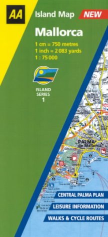 Mallorca (AA Island Maps)