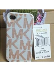 Wireless: Michael Kors White iPhone 4 4S Hard Plastic Case - Michael Kors