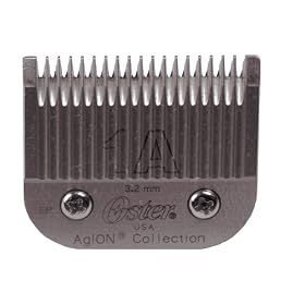 Oster Professional 76918-076 Replacement Blade with AgIon Antimicrobial Coating for Classic 76/Star-Teq/Power-Teq Clippers, Size #1A 1/8" (3.2mm)