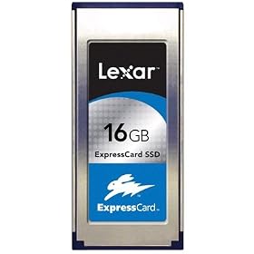 Lexar ExpressCard SSD - Flash memory card - 16 GB - ExpressCard/34