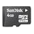 Sandisk 4GB MicroSDHC  Memory Card with SD Adapter (BULK Packaging)