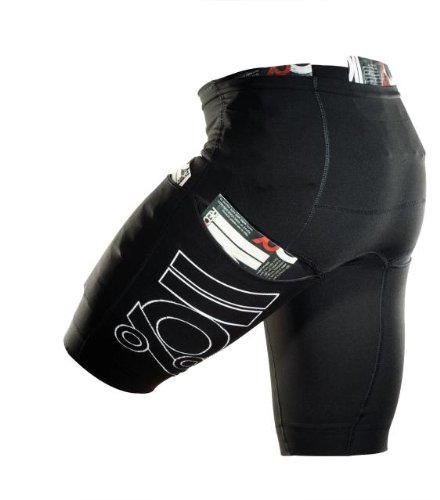 110 Percent Play Harder Men's Transformer Compression Shorts + ICE for Hamstrings & Quadriceps,Large On Sale