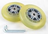 Search : SET of 2 YELLOW Wheels for Razor Scooter W/abec5 Bearing