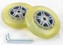 SET of 2 YELLOW Wheels for Razor Scooter W/abec5 Bearing