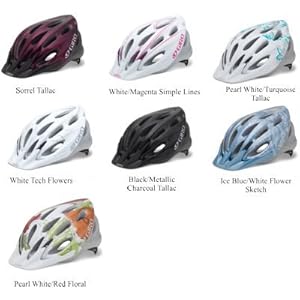 Giro Women's Skyla Cycling Helmet (Pearl White/Red Floral)