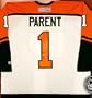 Bernie Parent Signed Philadelphia Flyers White CCM Replica Jersey