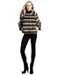 Calvin Klein Women's Chincilla Faux Fur Coat