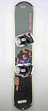 Used Rossignol Roc Jr Snowboard with New Lamar Kids Sm Bindings 126cm C #4297