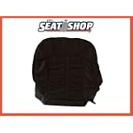 00 01 02 Chevy Suburban Tahoe Silverado Graphite Leather Seat Cover LH bottom