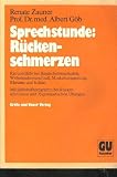 Produkt-Bild: G&ouml;b Sprechstunde: R&uuml;ckenschmerzen, Gr&auml;fe & unzer, 111 Seiten, bilder, Stempel auf Vorsatz
