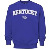 Kentucky Wildcats Royal Blue Arch Logo Classic Fleece Sweatshirt