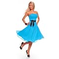 Zauberhaftes Chiffon Cocktailkleid in mehreren Farben (HS-181)