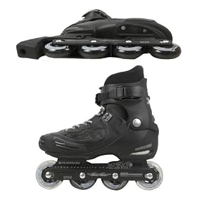 Salomon FSK Detonator Inline Skates Black Mens Skate Shoes - RP868-421 by Salomon