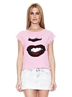 Pepe Jeans London Camiseta Manga Corta Dipper (Rosa Claro)