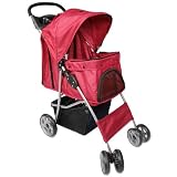 Leopet� HDBG01rot Hunde Buggy Wagen rot ca. 100 x 38 x 80 cm (H x B x T)von "Leopet�"