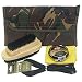 NEW Camo Army Boot Care Kit Bag Case, Polish, Brushes