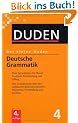 Der kleine Duden: Deutsche Grammatik: Eine Sprachlehre f�r Beruf, Studium, Fortbildung und Alltag: Band 4