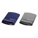 Fellowes 9175401 Gel Wrist Rest & Mouse Pad w/Microban, Sapphire