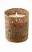 Tag Cork and Glass Filled Votive Candle, Juniper Herbal Scent
