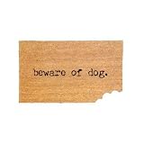 Beware of Dog Doormat