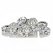 100 Pcs Swarovski Crystal Rondelle Spacer Bead Silver Plated 8mm Crystal White (001) from Spacer Bead