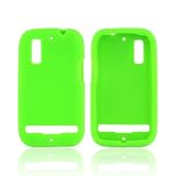 Lime Green Silicone Skin Case Cover For Motorola Photon 4G Electrify