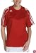 adidas Women's Squadra Ii Short-Sleeve Jersey Top, University Red/White, Large