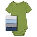Newborn Circo® Short Sleeve Bodysuit 5pk - Blue