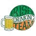 Women's Sweatshirt : Irish Drinking Team - Beer St Patricks Day