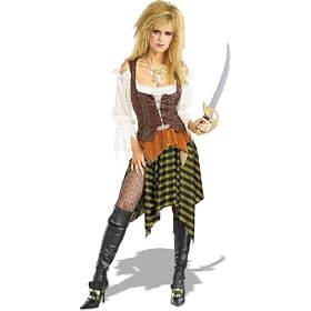 Sexy Pirate Halloween Costume For Women (Adult Sizes) - Nice Quality And Brand New!