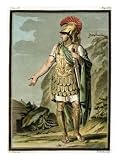 Achilles in Armour, Costume for Iphigenia in Aulis Art Giclee Poster Print by Philippe Chery, 18x24